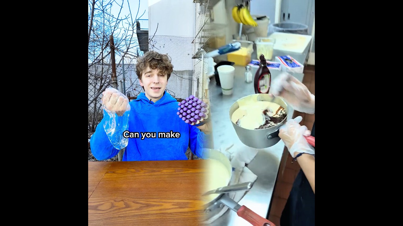 Изготовление слайма из клеевых карандашей