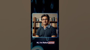 Stop Memorizing Code❌. Start Creating It 🎮 | Meet Mr. Rahul Verma, Your AI Tutor 🚀