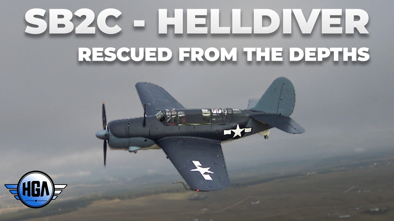 SB2C HELLDIVER RESCUED FROM THE DEPTHS OF LAKE WASHINGTON - YouTube