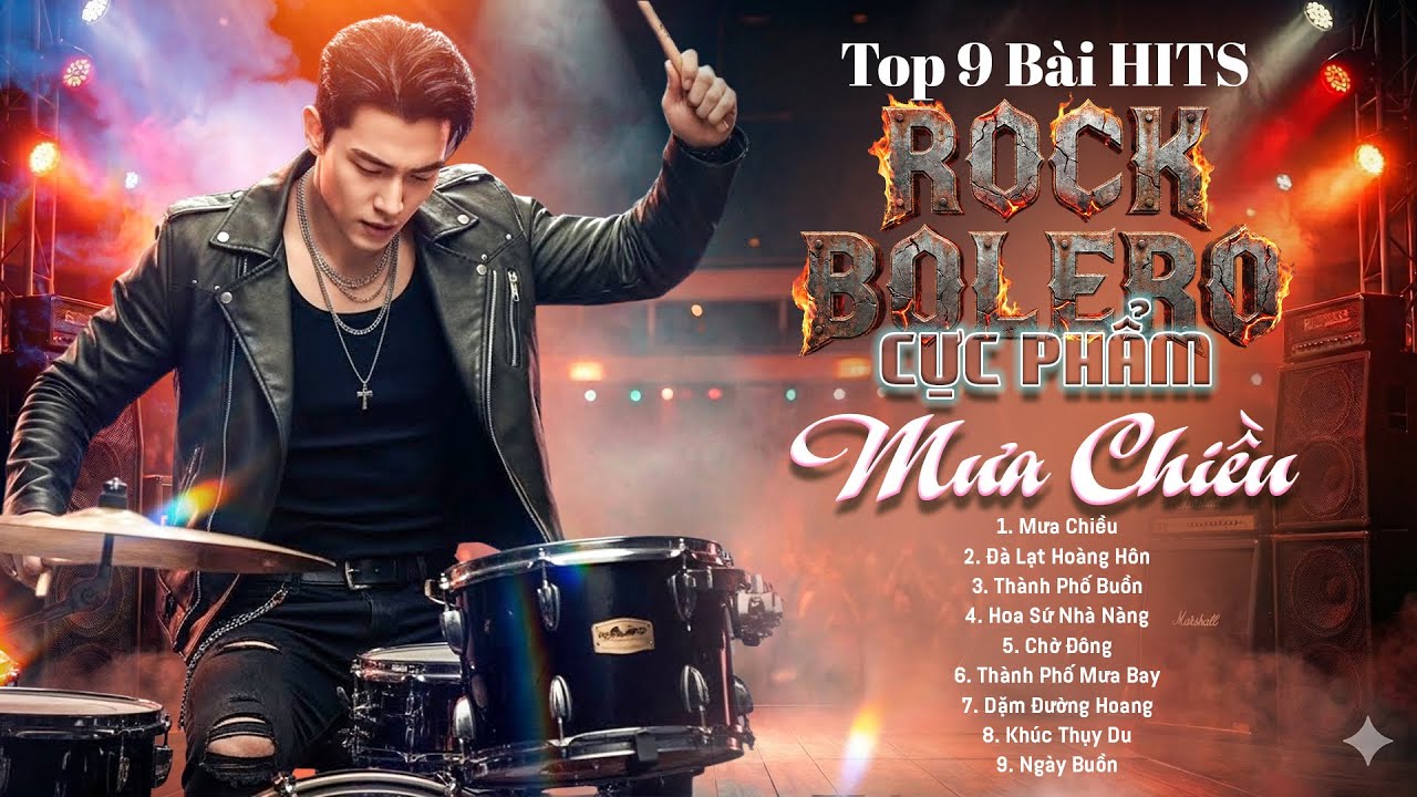 MƯA CHIỀU - Nghiện Bài Này Vì Quá Hay | List 9 Bài HOT TIKTOK Metal Rock Bùng Cháy Đến Phút Chót