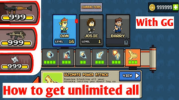 Dan The Man! How I Got Unlimited All Max Levels And Money