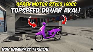 Modifying/Tuning the 160cc Stylo for FREE in Drag Drive Simulator! screenshot 5