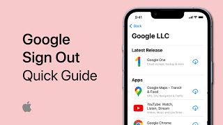 how to sign out of google account on iphone & android