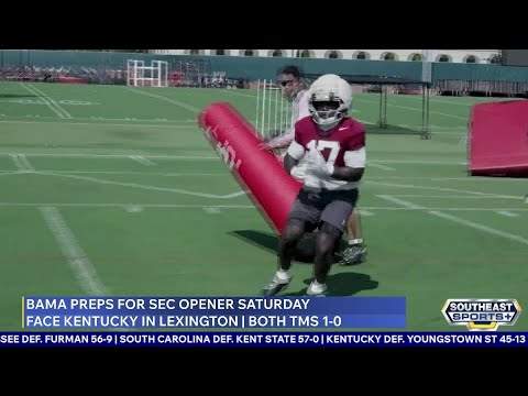 Alabama looks to pick up first SEC win of 2026 vs. Kentucky | Southeast Sports+