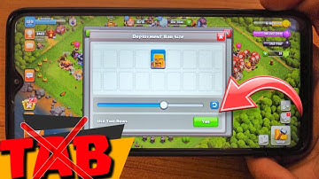 Use Two Rows Option in your Mobile Phone in Clash of Clans 😲 , No Need to Buy Tab for COC