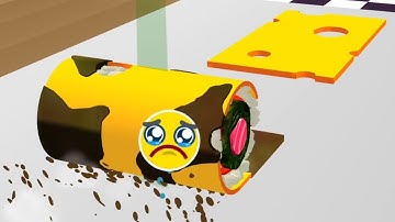 Sushi Roll 3D Fun Gameplay Video with Music | Best Mobile Game Ever Played