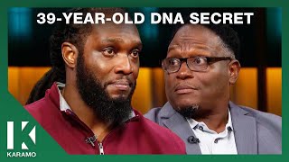 39-Year-Old DNA Secret…But Did Dad Already Know? | KARAMO