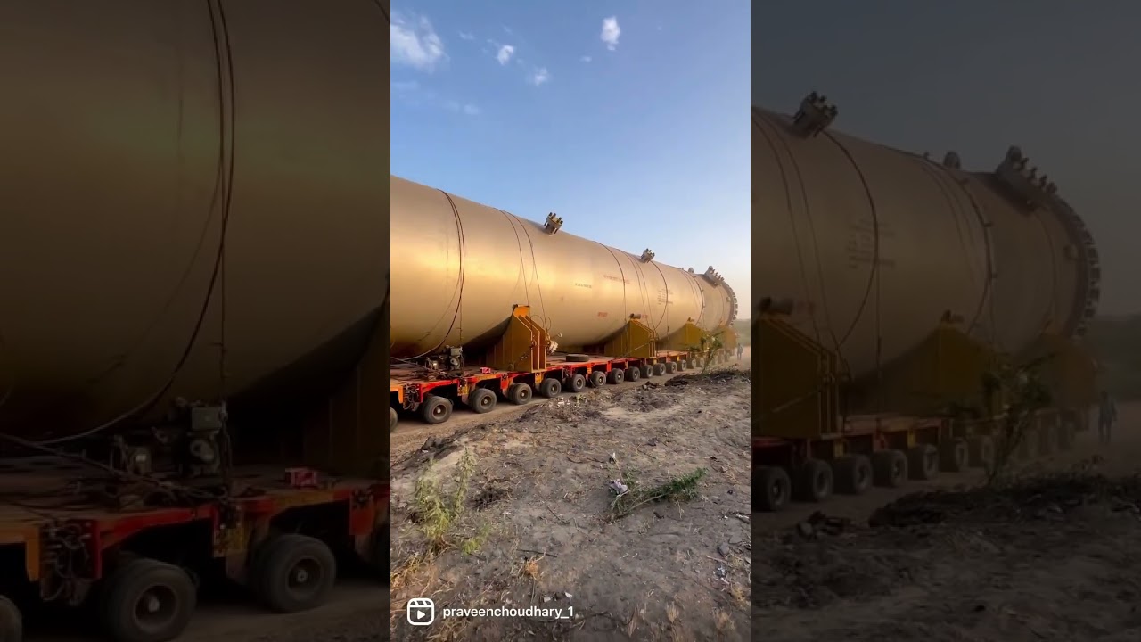 Biggest boiler of India | Pachpadra refinery | petrochemical refinery | took 11 months to reach |