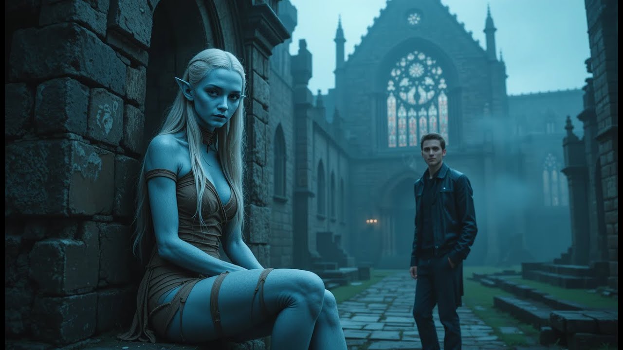 A Human Rescued a Mysterious Alien Princess Behind an Old Church – He Had No Idea Who She Was!