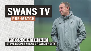 Steve Cooper ahead of Cardiff City 