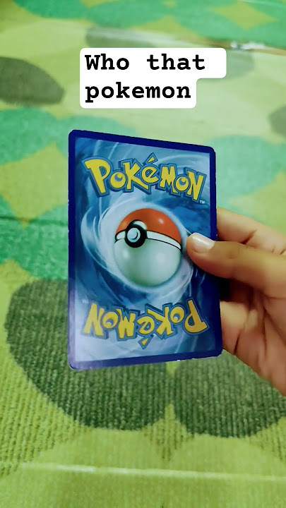who that pokemon