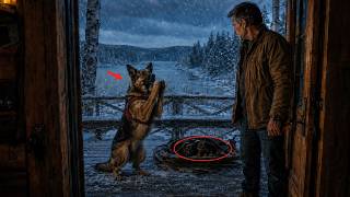 A Mother German Shepherd Begged a Navy SEAL to Save Her Freezing Puppies—It Broke His Heart