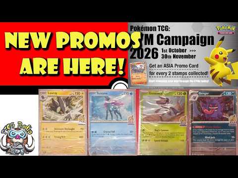 New Pokémon TCG Promo Campaign is HERE! Awesome New Gym Promos! Gengar! (Pokemon TCG News)