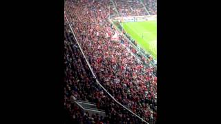 Ambiente Bayern Munich - Real Madrid / semifinales champions