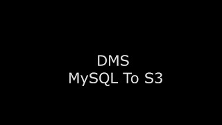 FEBATECH AWS AI/ML : Domain 2 | DMS MySQL To S3 Aws Data Migration Service Dms Mysql To S3