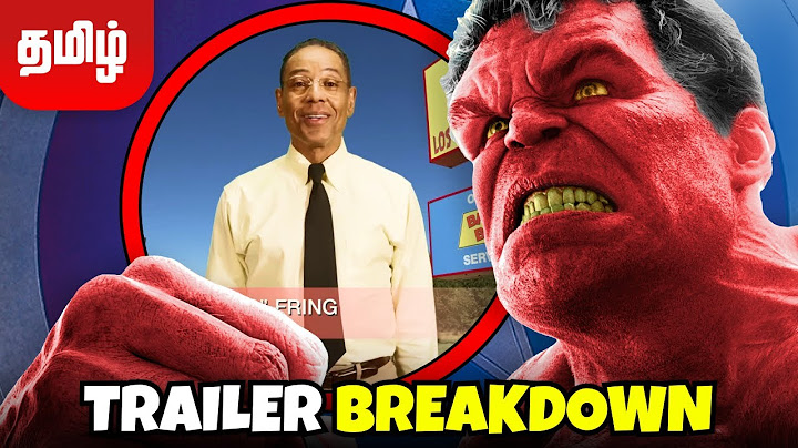 Captain America Brave New World Tamil Trailer Breakdown (தமிழ்)