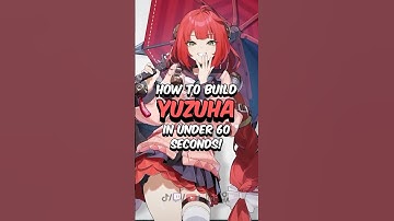 BEST YUZUHA BUILD - How to Build Yuzuha in 60 Seconds #zzz #zenlesszonezero #hoyoverse
