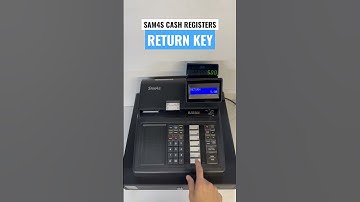 Using the RETURN Key | SAM4s ER-900 Series Cash Registers