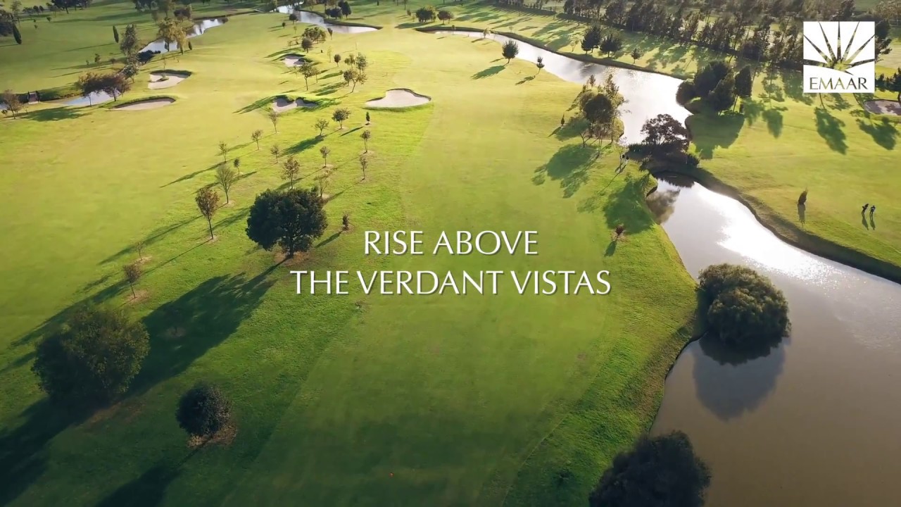 Golf Views at Emaar South YouTube