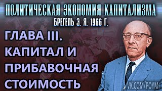 ГЛАВА III. КАПИТАЛ И ПРИБАВОЧНАЯ СТОИМОСТЬ | Политическая экономия капитализма | Брегель Э.Я.