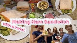 Making Ham Sandwich but with a TWIST!