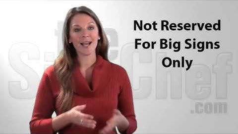 Foam Core Signs - How to Select the Best Thickness For Your New Foam Core Sign