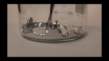 LIQUID MERCURY EXPERIMENTS IN SLOW MOTION