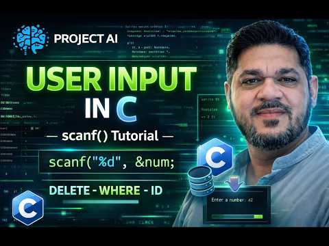 How to Use scanf in C Programming | User Input Tutorial