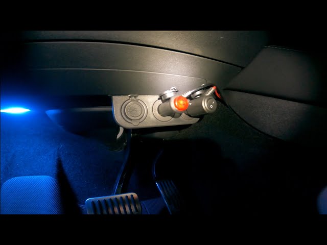 How to Install a 12 volt socket in a Tesla Model Y