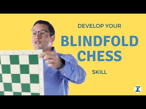 How to Play Chess Blindfolded. An unconventional way to even the