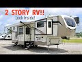 2 STORY FIFTH WHEEL RV! 2022 Forest River Heritage Glen 378FL