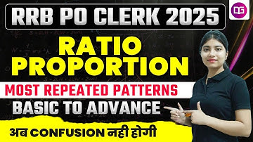 Ratio and Proportion PYQ Tricks and Concepts | Complete Chapter  IBPS RRB & SBI LIC 2025 Ms Vanshika