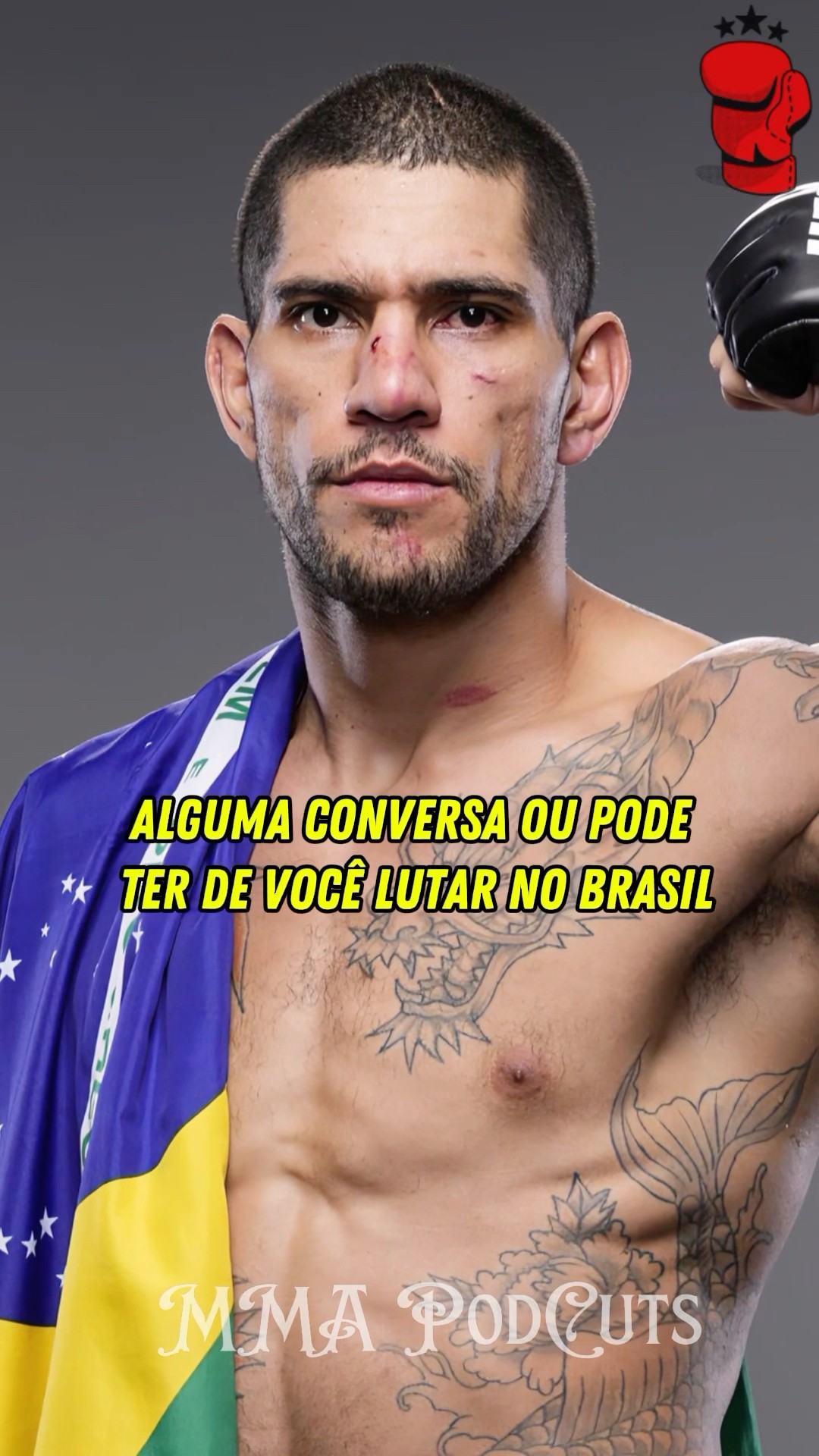 ALEX POATAN VAI LUTAR NO BRASIL #mma #luta #boxe #ufc #shortsfeed #brasil #foryou