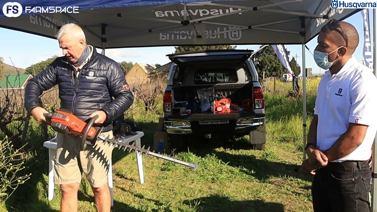 Husqvarna Robertson Boeredag 2021 - Batterye is beter as petrol