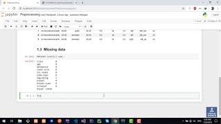 3- Preprocessing Missing Values