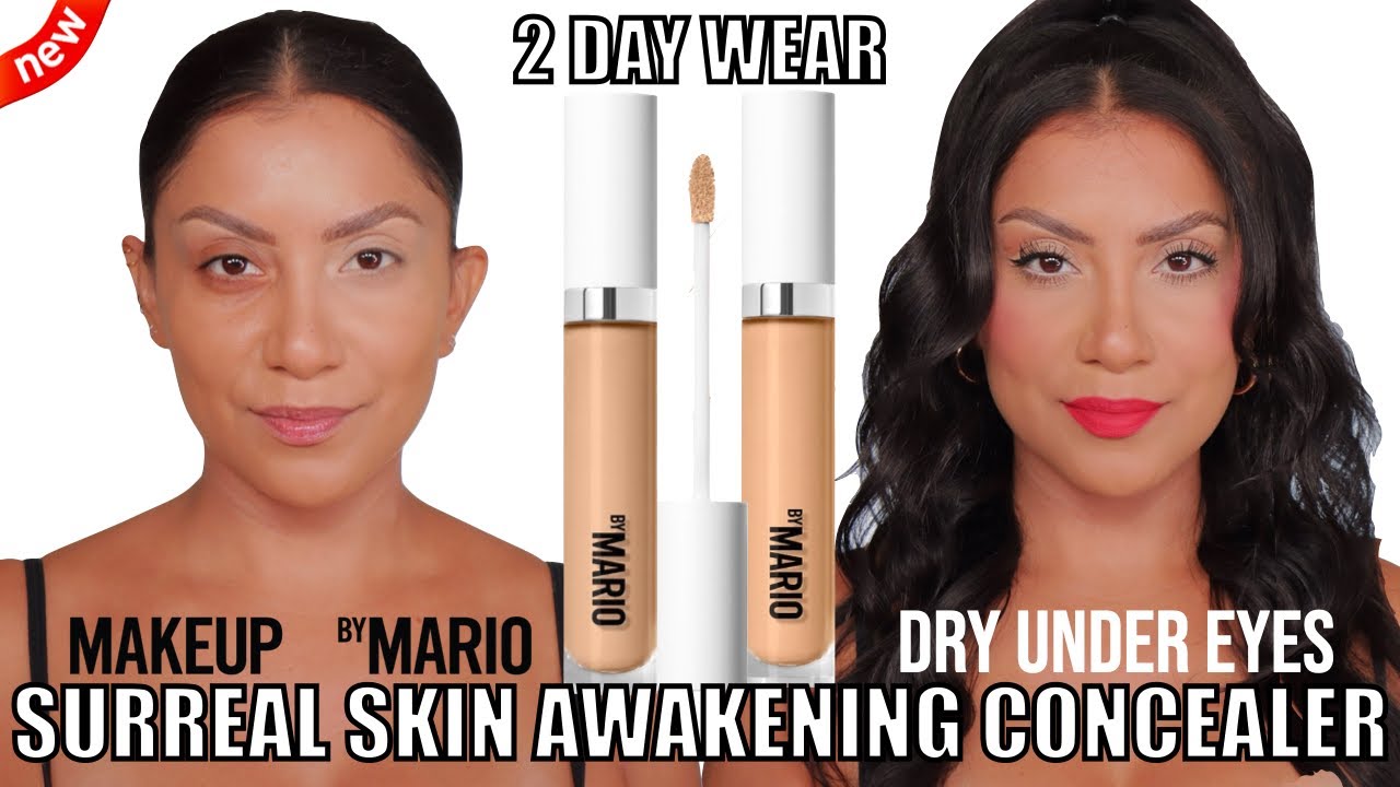 2 DAY WEAR *new* MAKEUP BY MARIO AWAKENING CONCEALER + *dry undereyes* YouTube