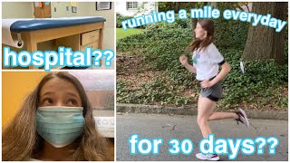 I Tried To Run A Mile Everyday For 30 Days I Ended Up In The Hospital
