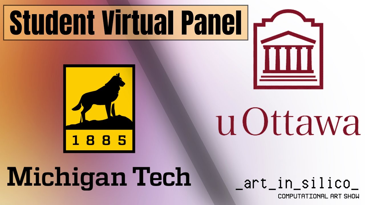 Preview image for uOttawa/MTU Student Virtual Computational Art Panel video