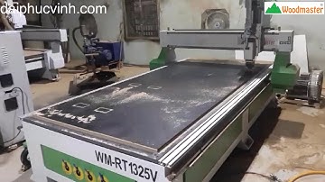 MÁY CNC ROUTER 1 Đầu Cắt vách trang trí, điêu khắc Bàn hút chân không