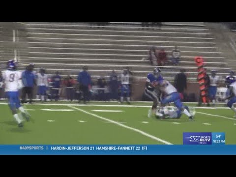 Channelview High School's Arthur Boutte makes the week 7 hit-of-the-week