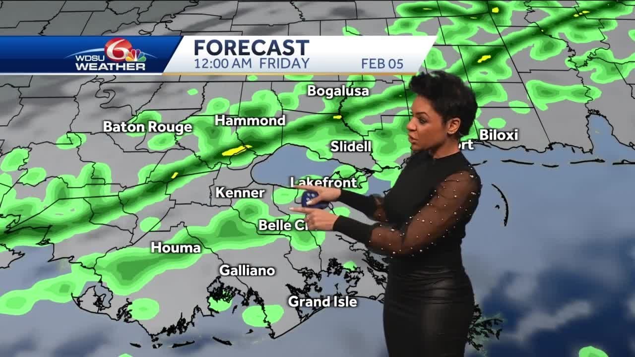 Mild and breezy today ahead of the next cold front - YouTube