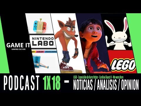 PODCAST SOULMERS  1x18 Nintendo LABO, Dragon Ball FighterZ, Totaku, Last Day of June y COCO