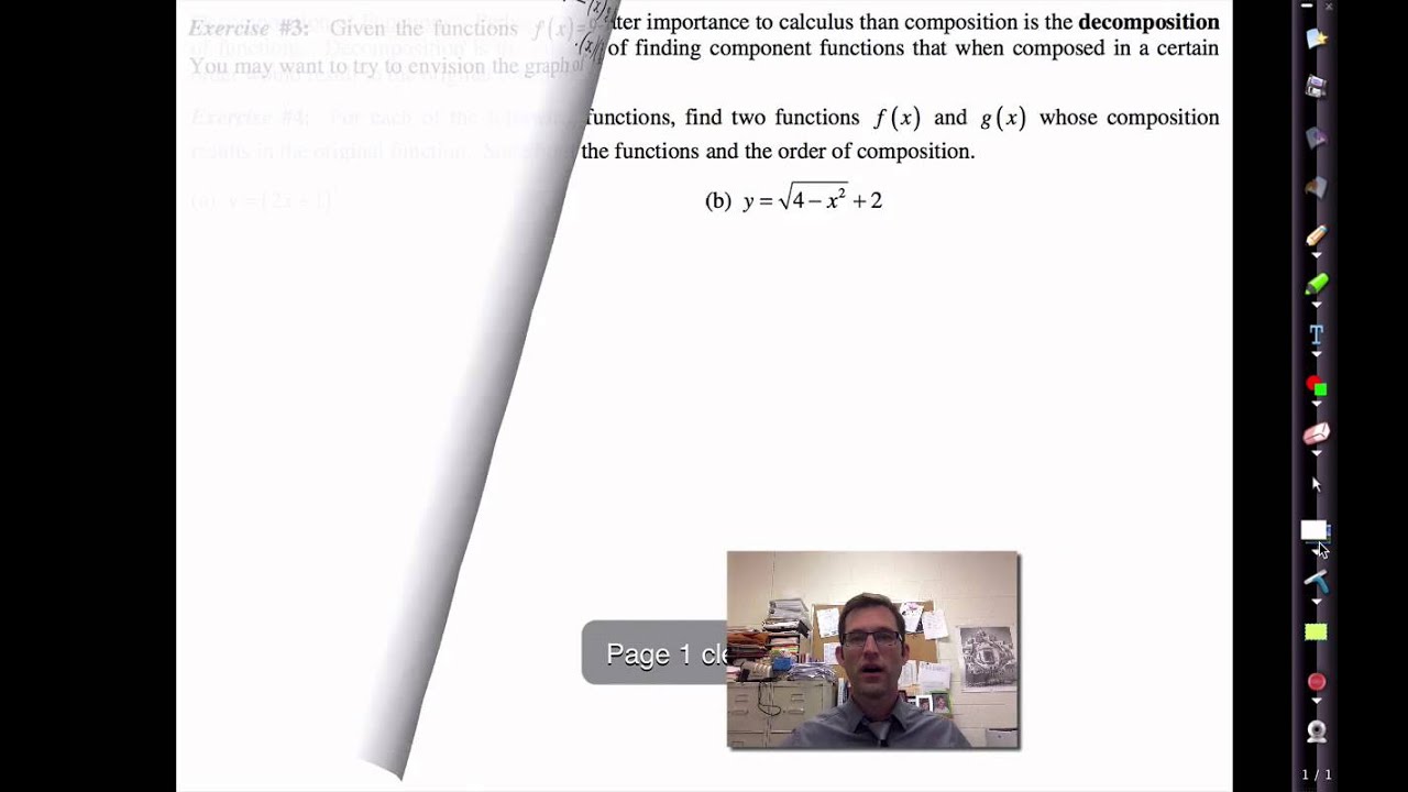 Math 4H.Unit #2.Lesson #4.Composition and Decomposition of Functions