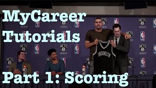 NBA 2K16 My Career Tutorial : How to Score My Career Guide : Unstoppable Offense Pace Motion #22