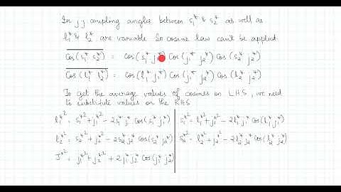 INTERACTION ENERGY IN j j COUPLING