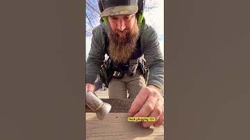 How I install my fasten master deck plugs into trex decking