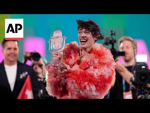 Switzerland's Nemo overjoyed after winning Eurovision Song Contest