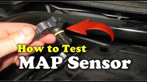 How to Test a MAP Sensor - Manifold Absolute Pressure Sensor