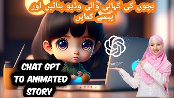 How to make animated videos with Ai & Chatgpt/ Urdu & Hindi Tutorial|Animation Video Kaise Banaye