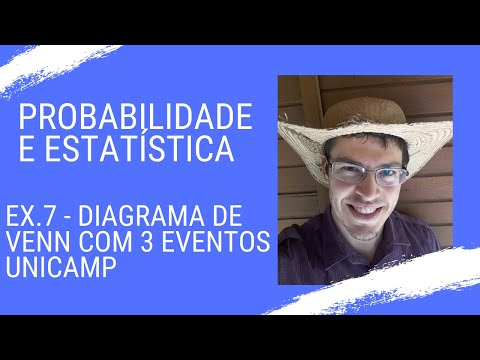 Probabilidade e Estatística - EXERCÍCIO 7 - DIAGRAMA DE VENN - UNICAMP